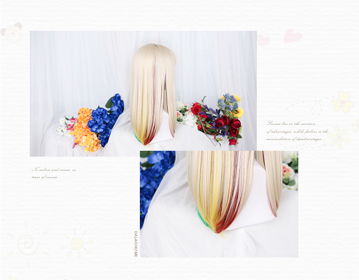 Yuanmeng Lolita Long Straight Hair A20588