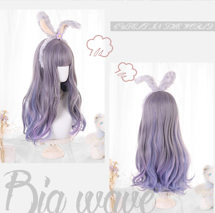 Purple Frost Lolita Wig A30024