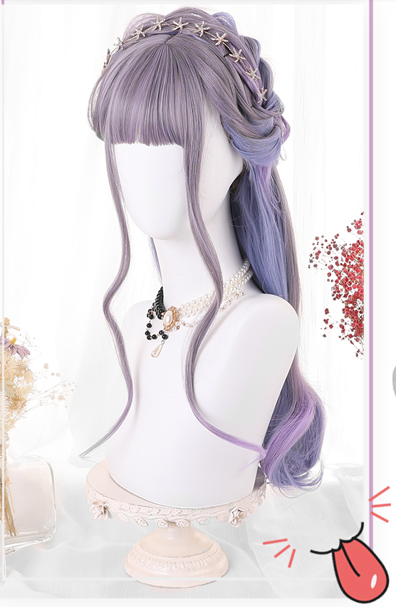 Purple Frost Lolita Wig A30024