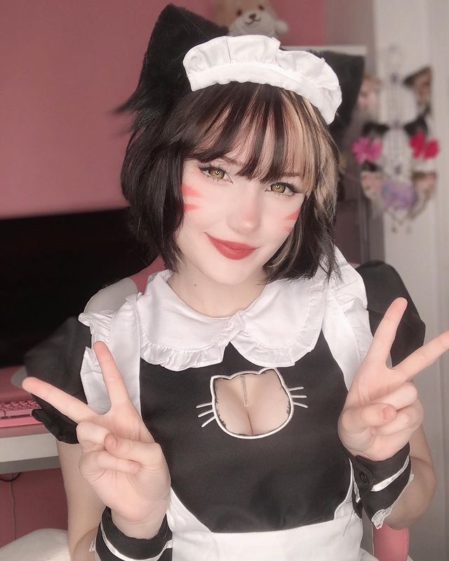 cosplay cat maid uniform uniform set A20658