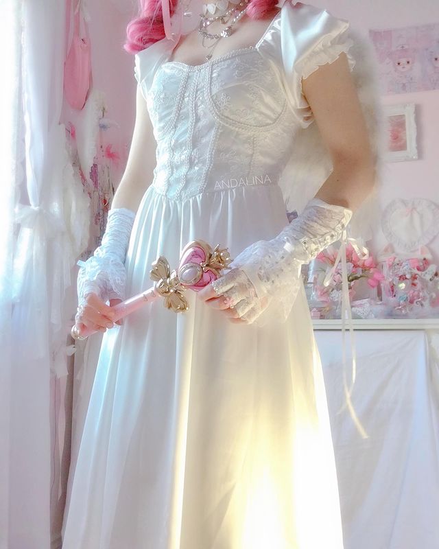 Fairy First Love Embroidered Wedding Dress A20750