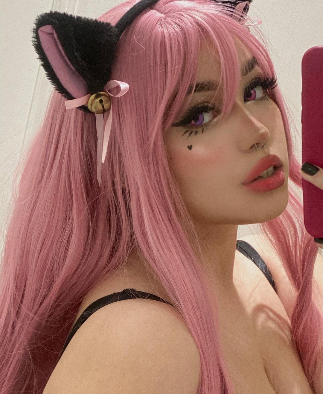 Hillier Lake Lolita Cherry Blossom Pink Wig A20288
