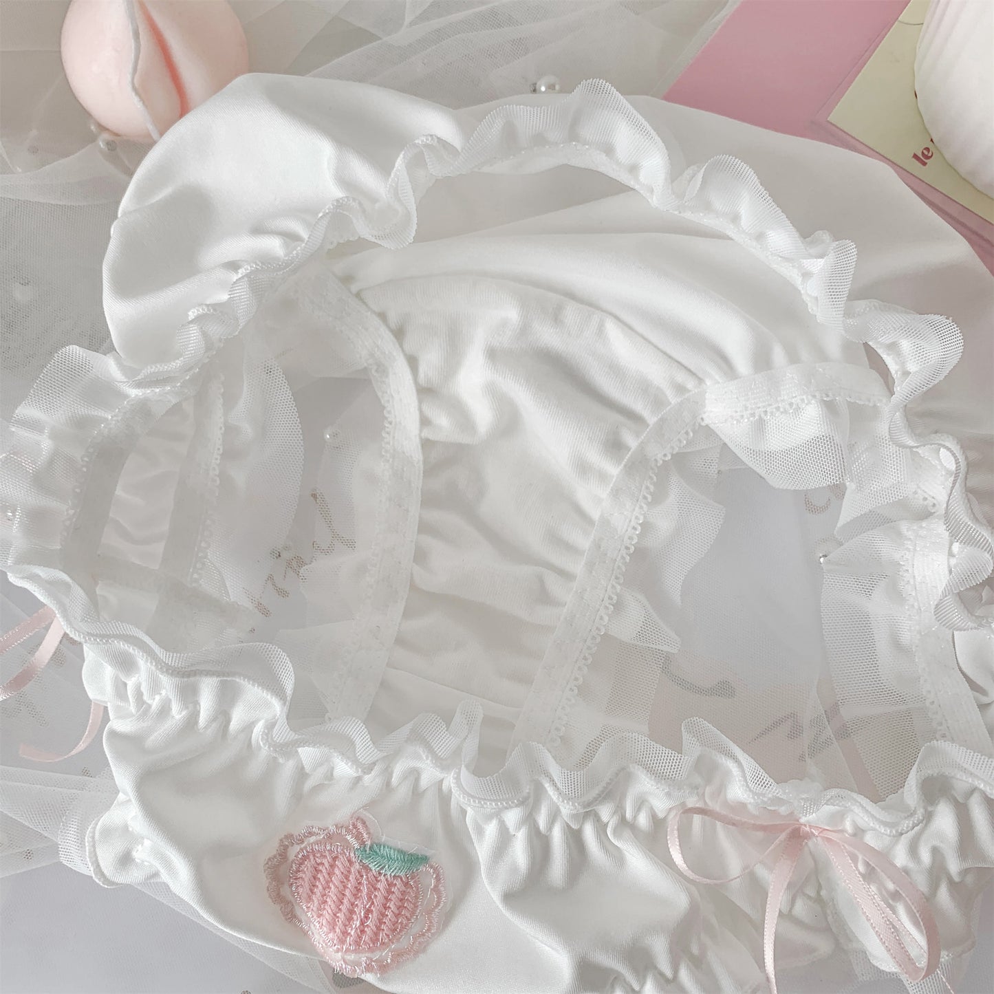 First Love Taoyu~Girl Milk Silk Panties A40729