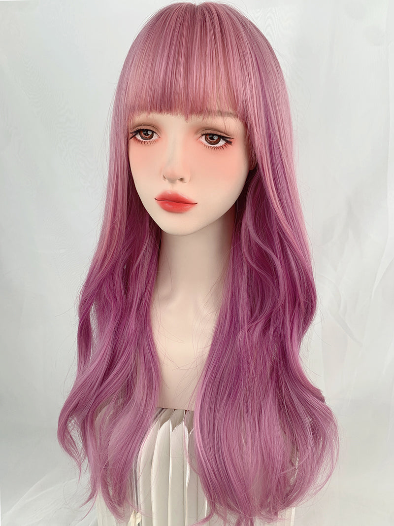 Cocoa Purple Wig A40005