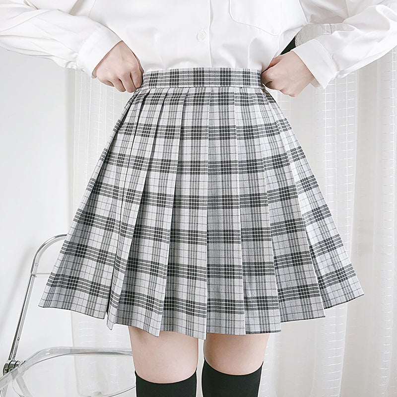 JK pleated skirt A30584