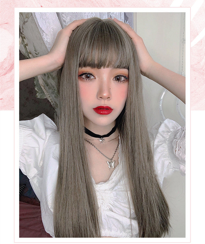 Aoki Linen Grey Wig A20980