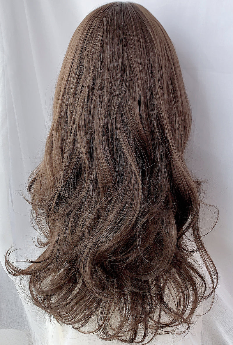 Big wave brown wig A30511