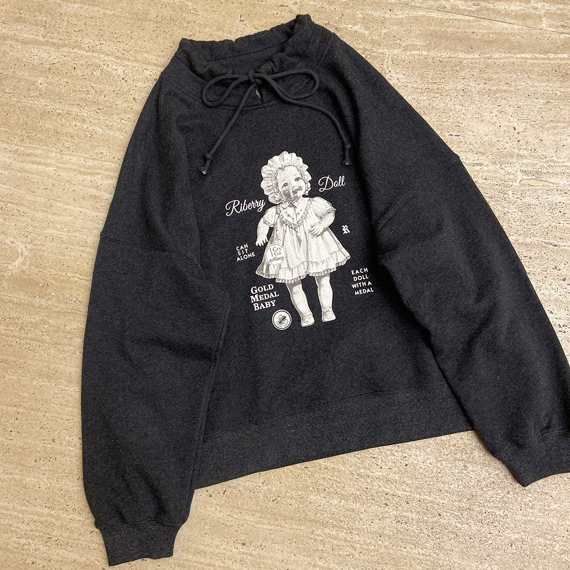 cute doll turtleneck sweater A40100