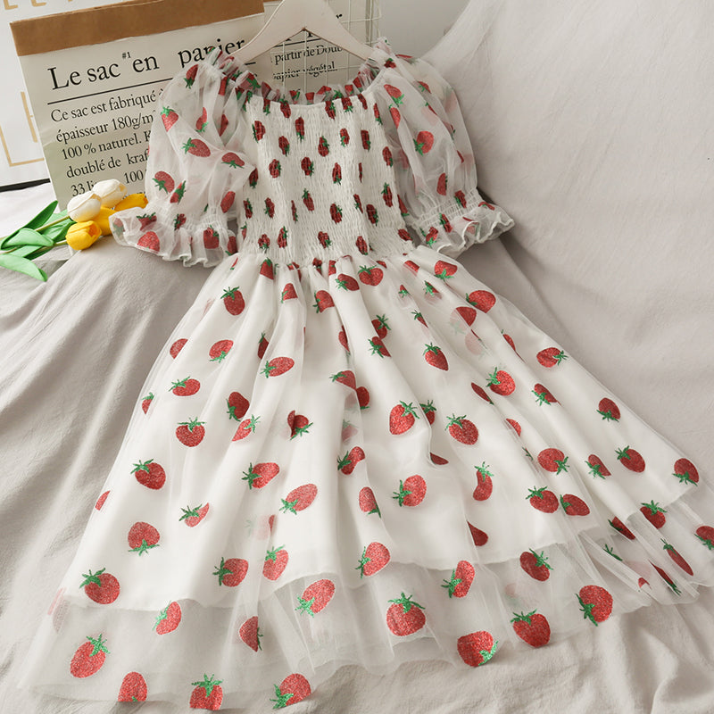 Fairy strawberry dress A20653
