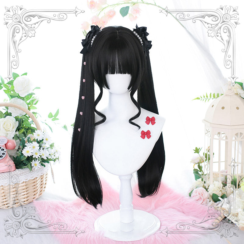 Perpetual Motion Mechanical Double Ponytail Wig A40200