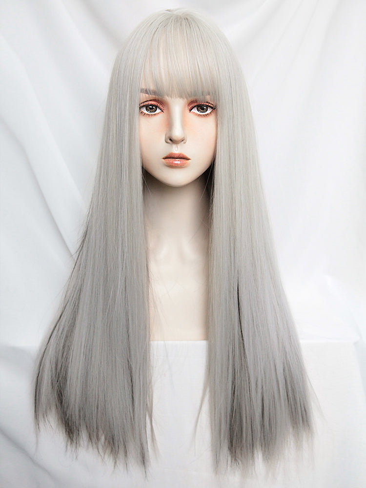 granny grey wig A30612