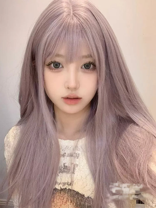 Pink purple LOLITA wig A40562