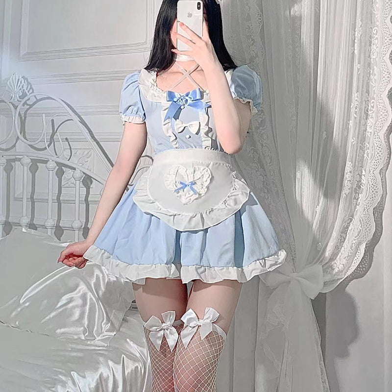 Soft Lolita Maid Dress A40317