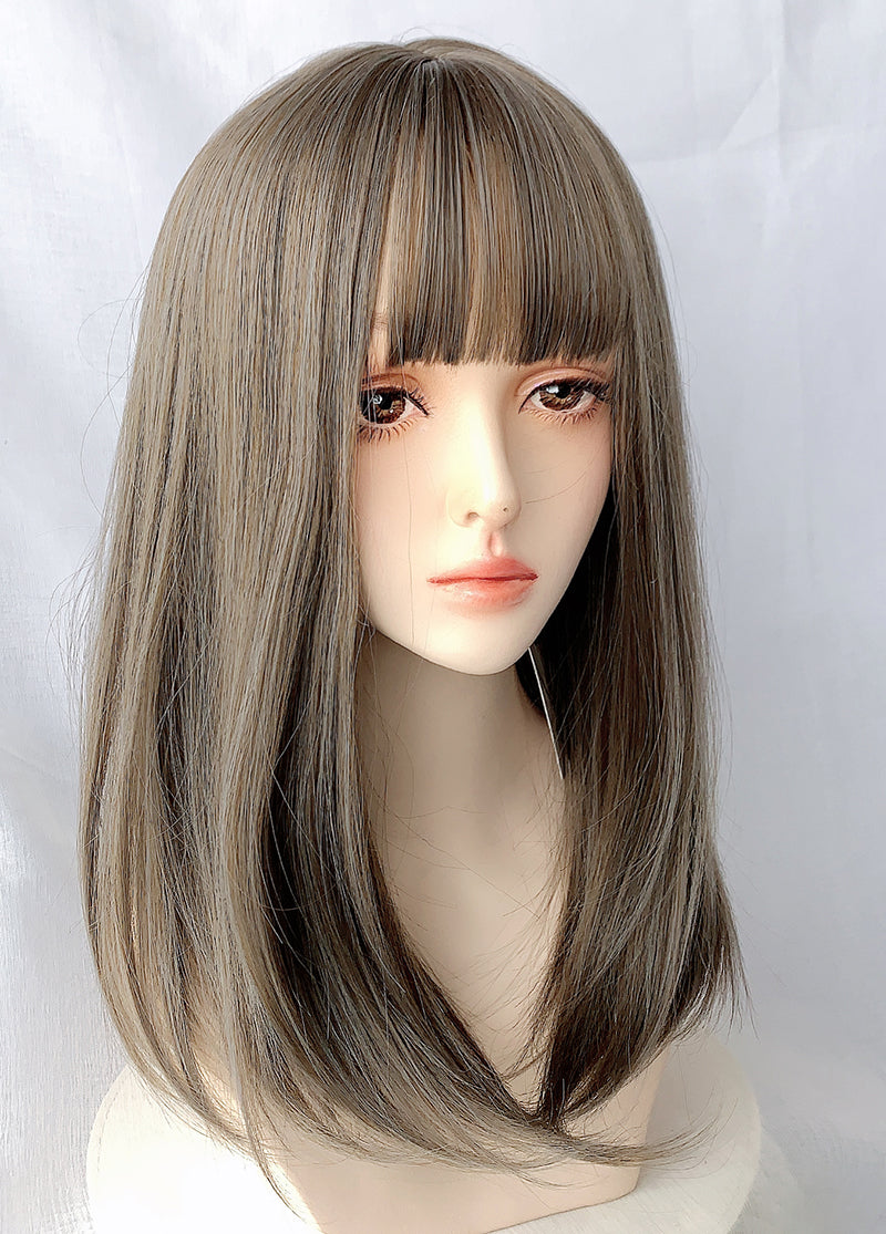 Lolita Aoki Linen Grey Wig A30785