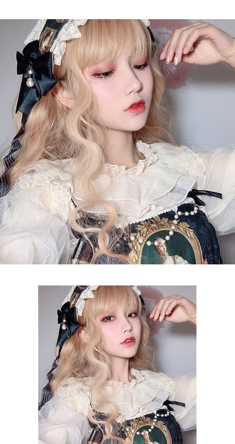 Harajuku wool curl wig A20048