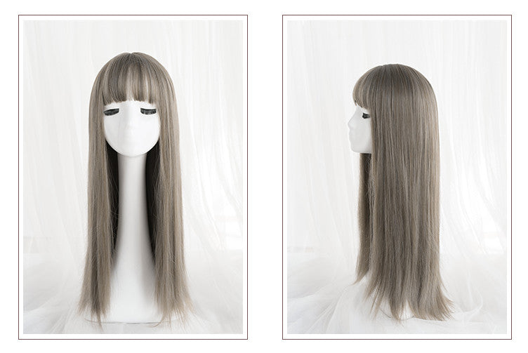 Aoki Linen Grey Wig A20980 – apsanil