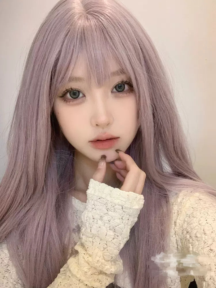 Pink purple LOLITA wig A40562