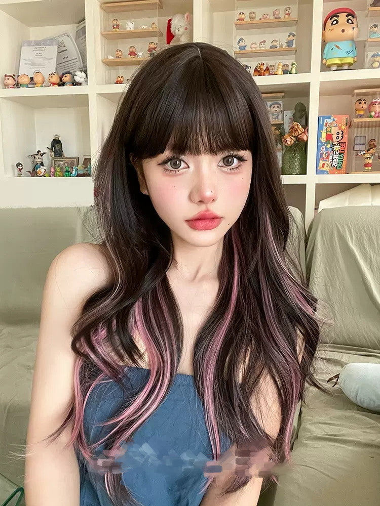 Lolita cute jk mixed color wig A40594