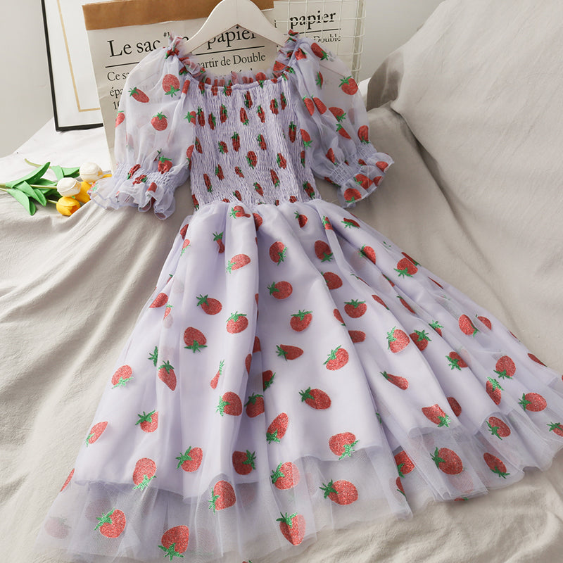 Fairy strawberry dress A20653