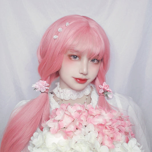 Honey pink lolita wig A20304