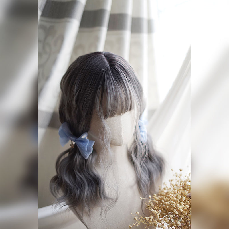 Ink dyed soft girl wig A20664