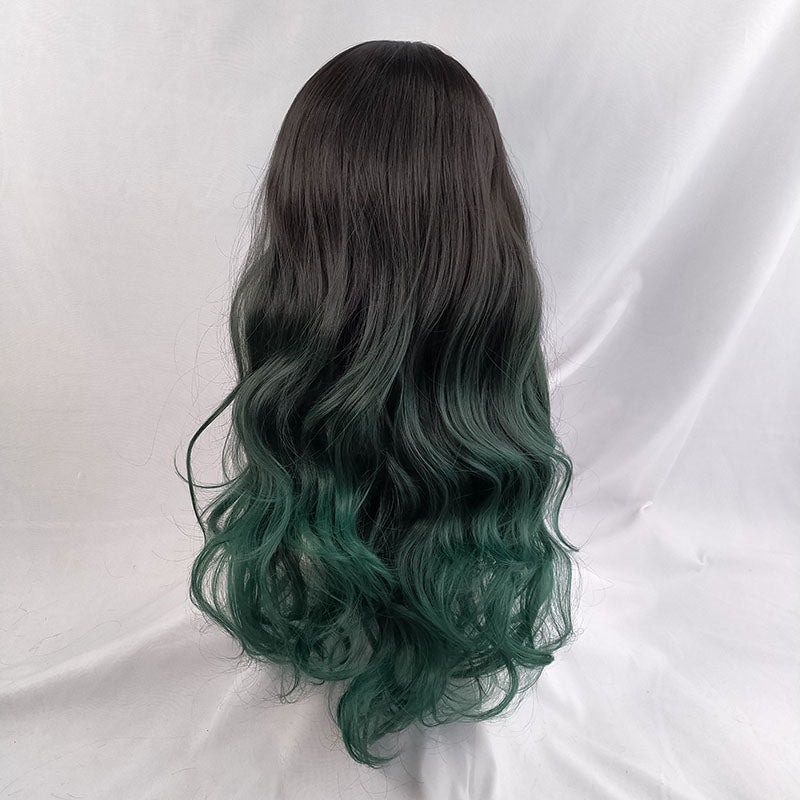 egirl fairy green gradient wig A20519