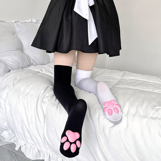 Cute cat pad cos stockings A40502