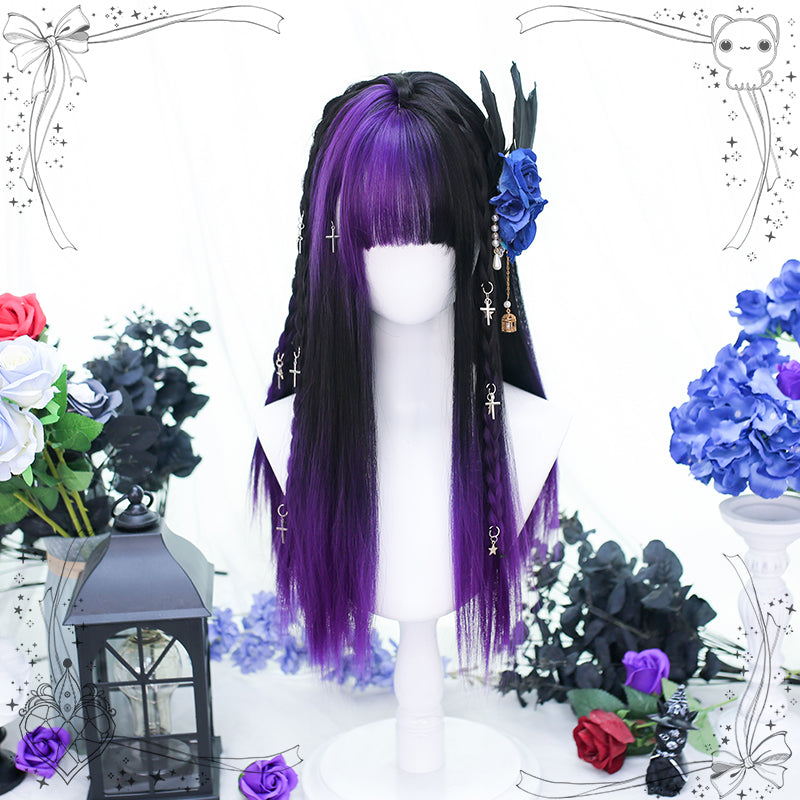 Lolita limited long straight hair A40508