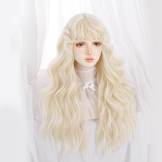 Lolita light gold beige wig A40357