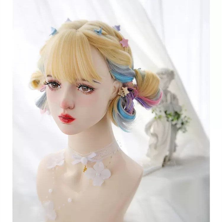 Seven sweet lolita Harajuku wig A40549