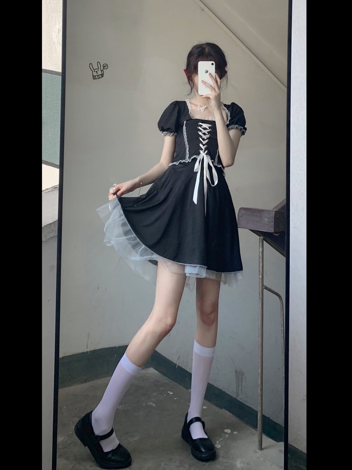 Dark Fashion Lolita Dress A20541