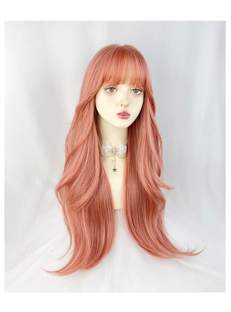 pink orange wig A40071