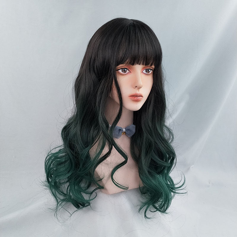 egirl fairy green gradient wig A20519