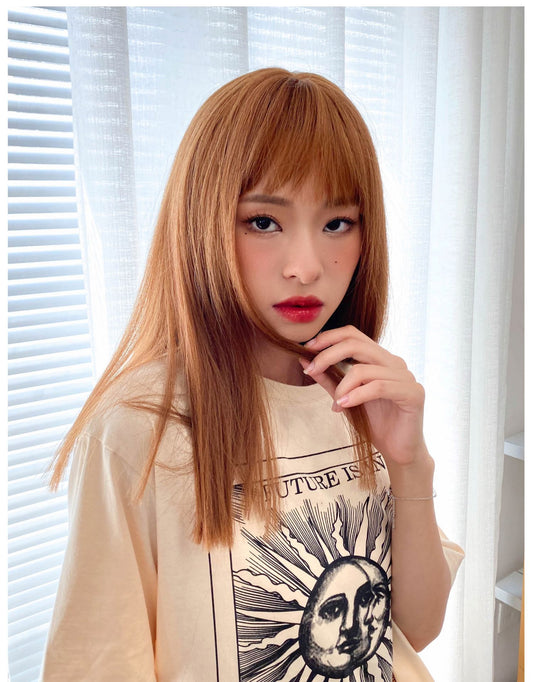 Milk Tea Brown Wig A40177