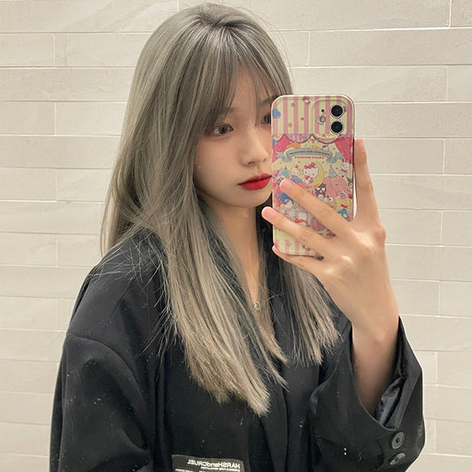 Lolita Aoki Linen Grey Wig A30785