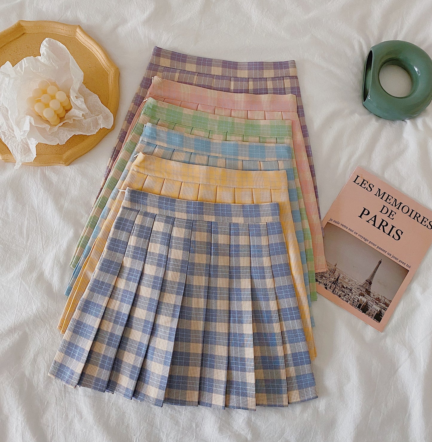 Candy Check Skirt A30134