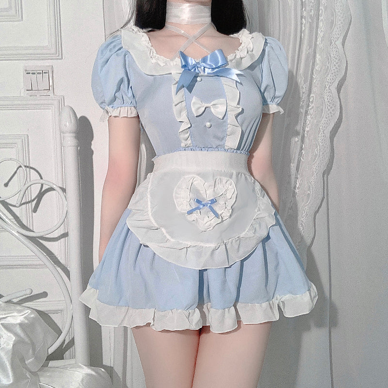 Soft Lolita Maid Dress A40317