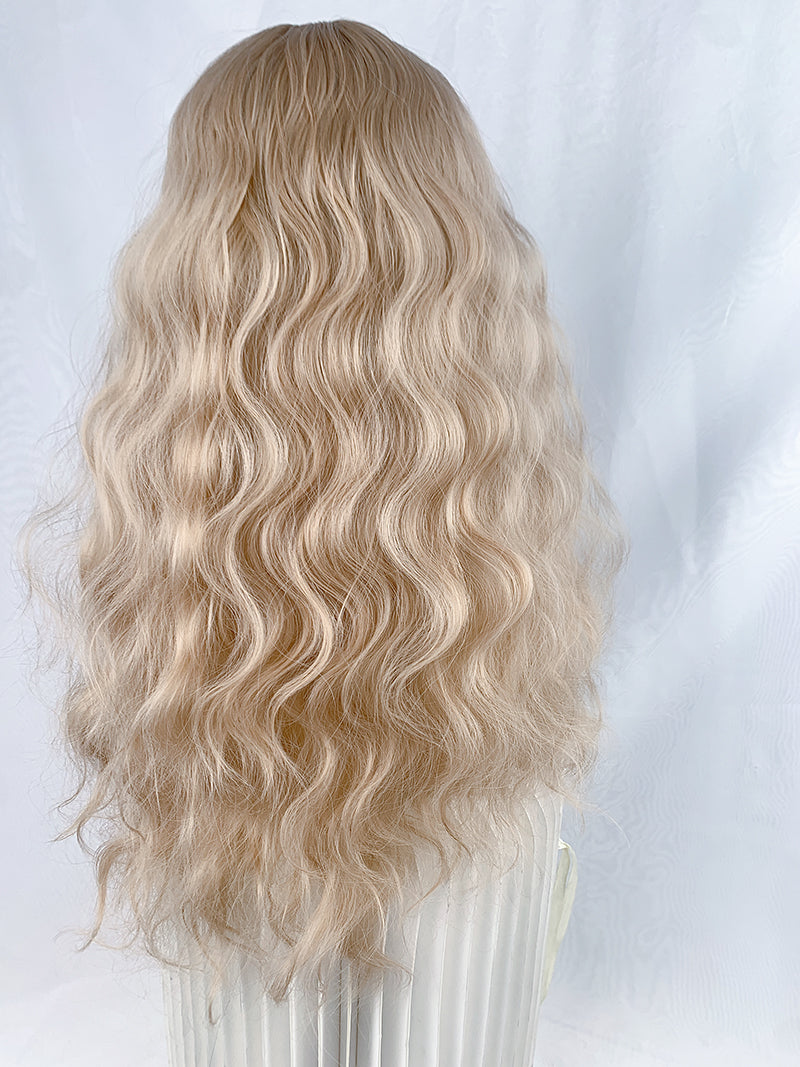 Blonde fairy wig A30471 apsanil