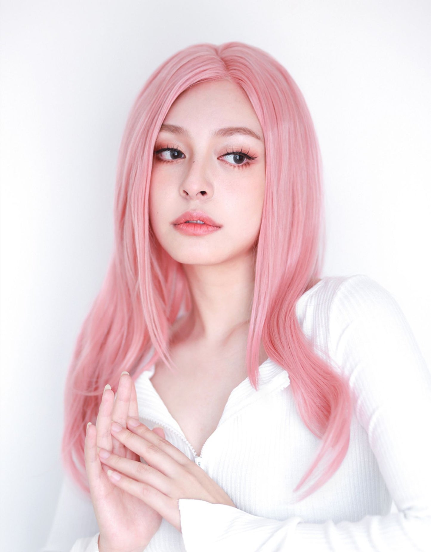 Front Lace Full Head Cover Wig A40217