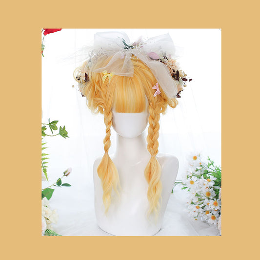 Sunflower Harajuku Lolita Wig A10736