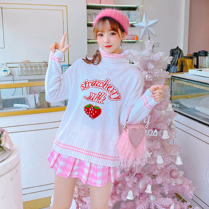Cute strawberry sweater A30196
