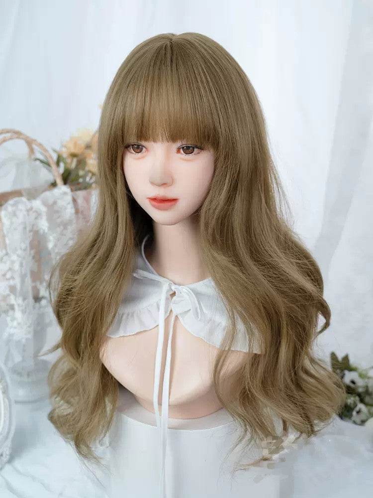 Honey Tea Linen Lolita Natural Wig A40561