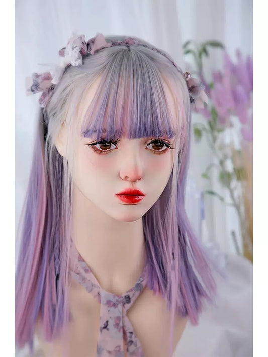 Yunxi lolita Harajuku wig A40548