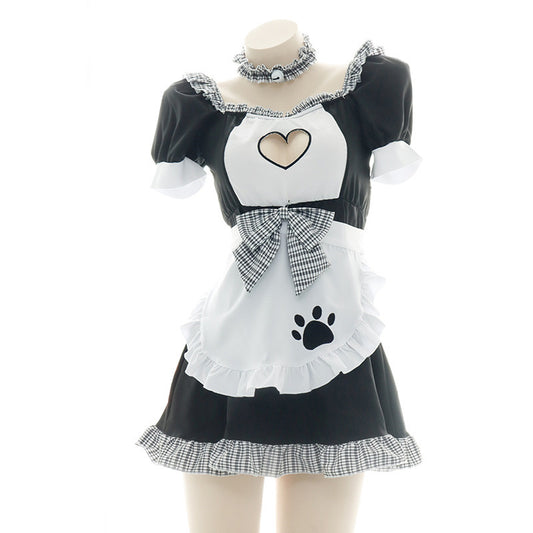 Love hollow cat maid outfit A30435