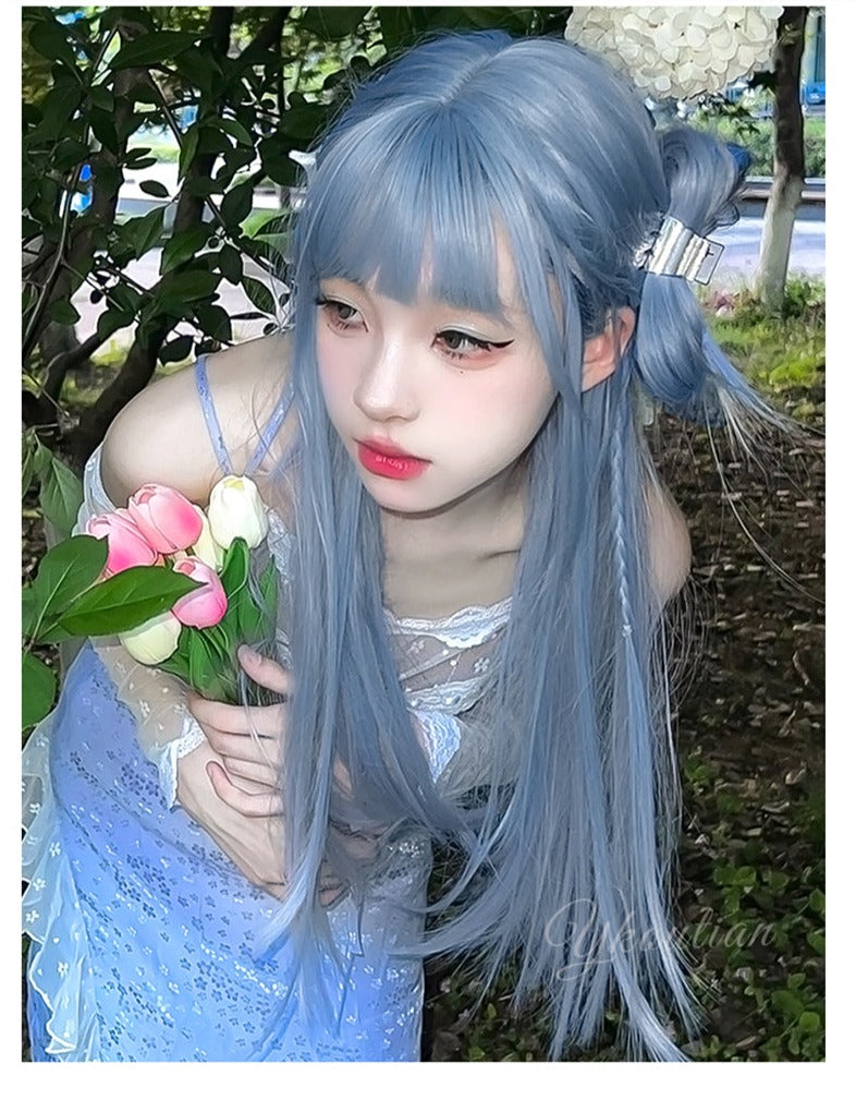 Mermaid Blue Wig A40320