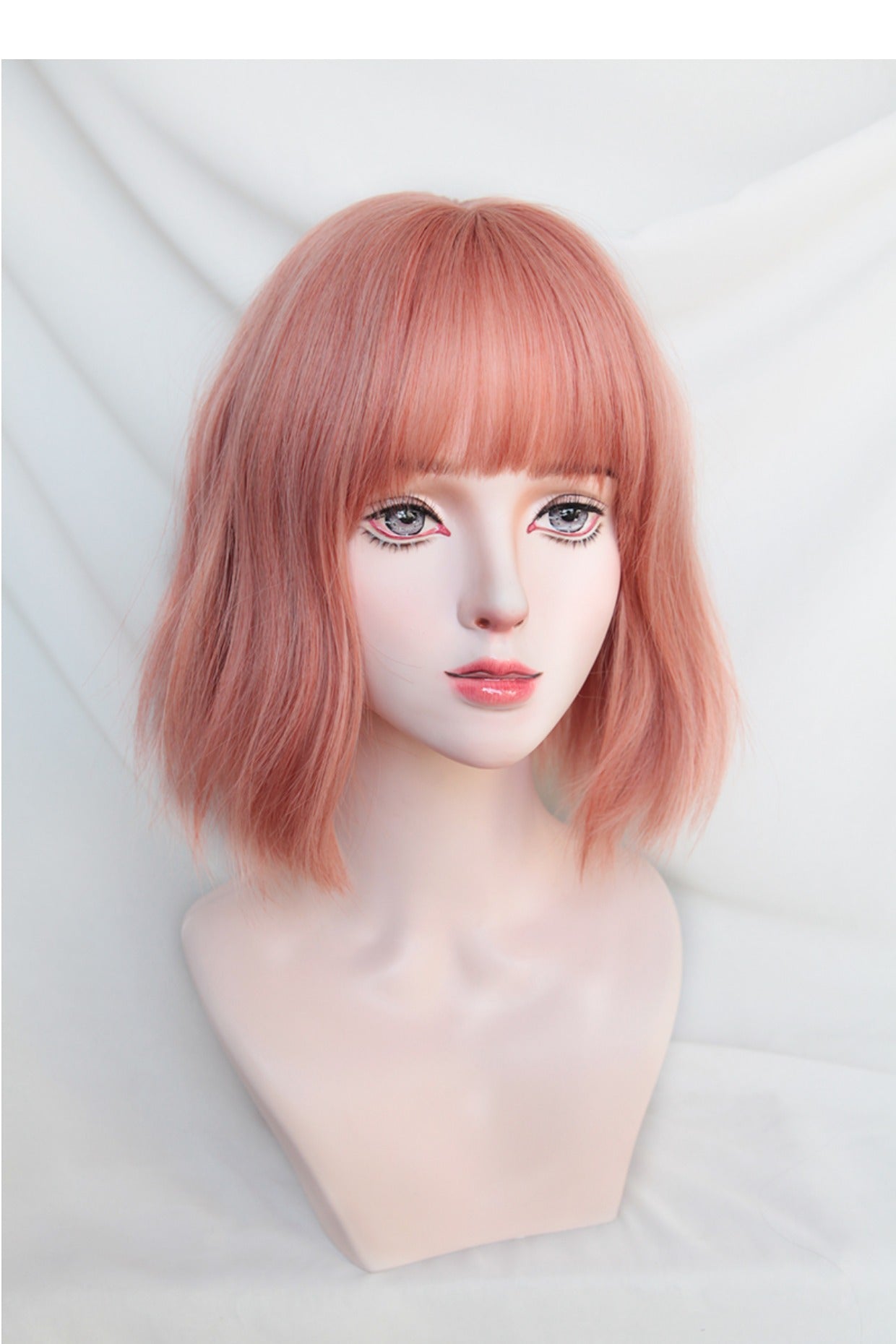 pink bobo head wig A30696