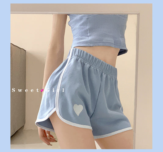 College style love shorts A20915