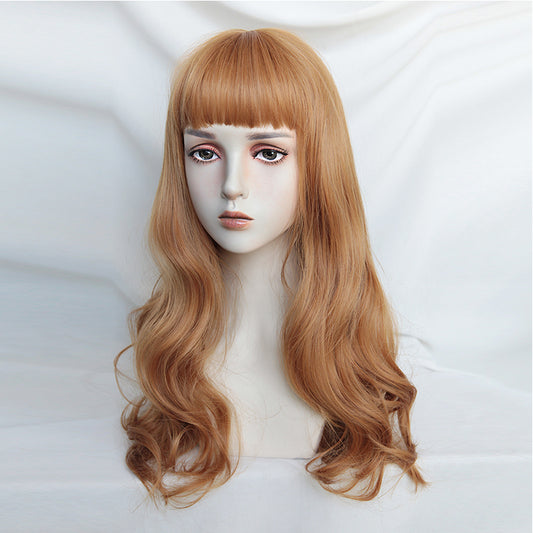 queen gold wig A30606