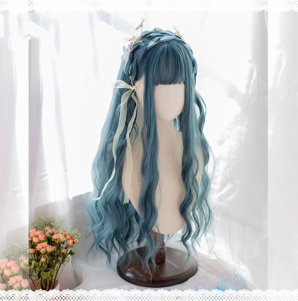 Blue Ocean Lolita Wig A20394