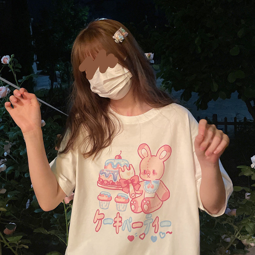 Cake Rabbit T-Shirt A40132